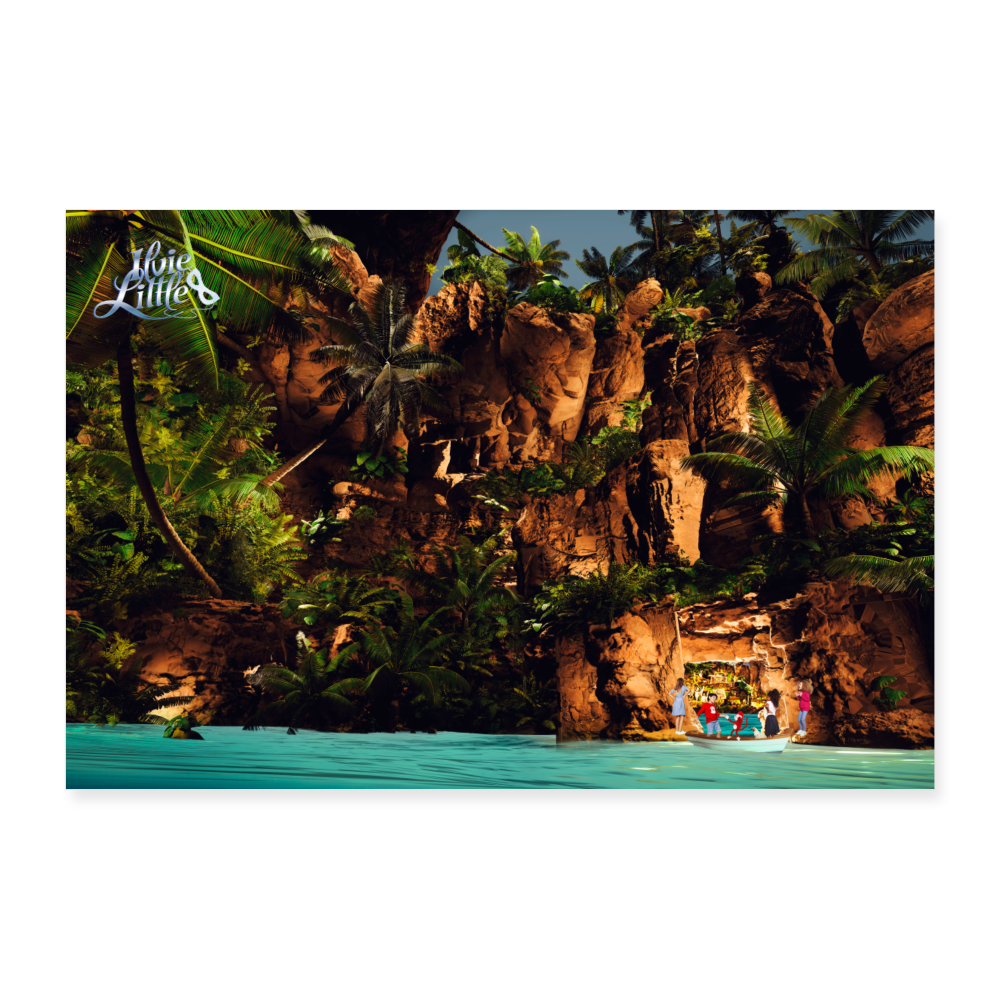 ILVIE LITTLE POSTER II Treasures Found II 60 x 40 cm - white