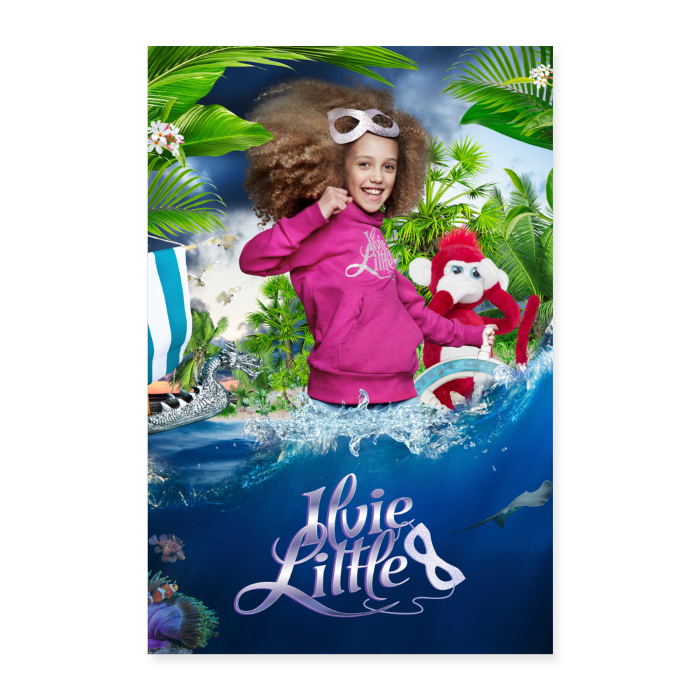 ILVIE LITTLE POSTER II Ilvie and Theo II 40x60 cm - white