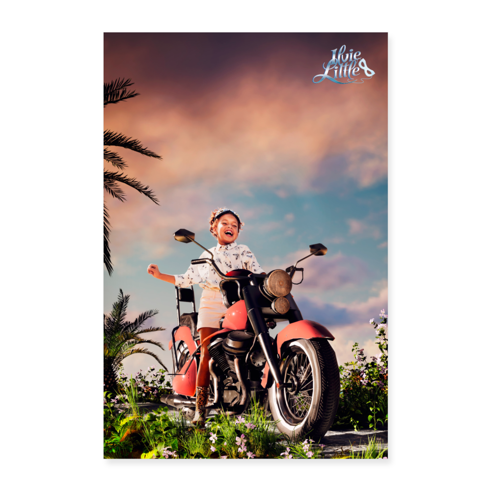 ILVIE LITTLE POSTER II Karla II 40x60 cm - white