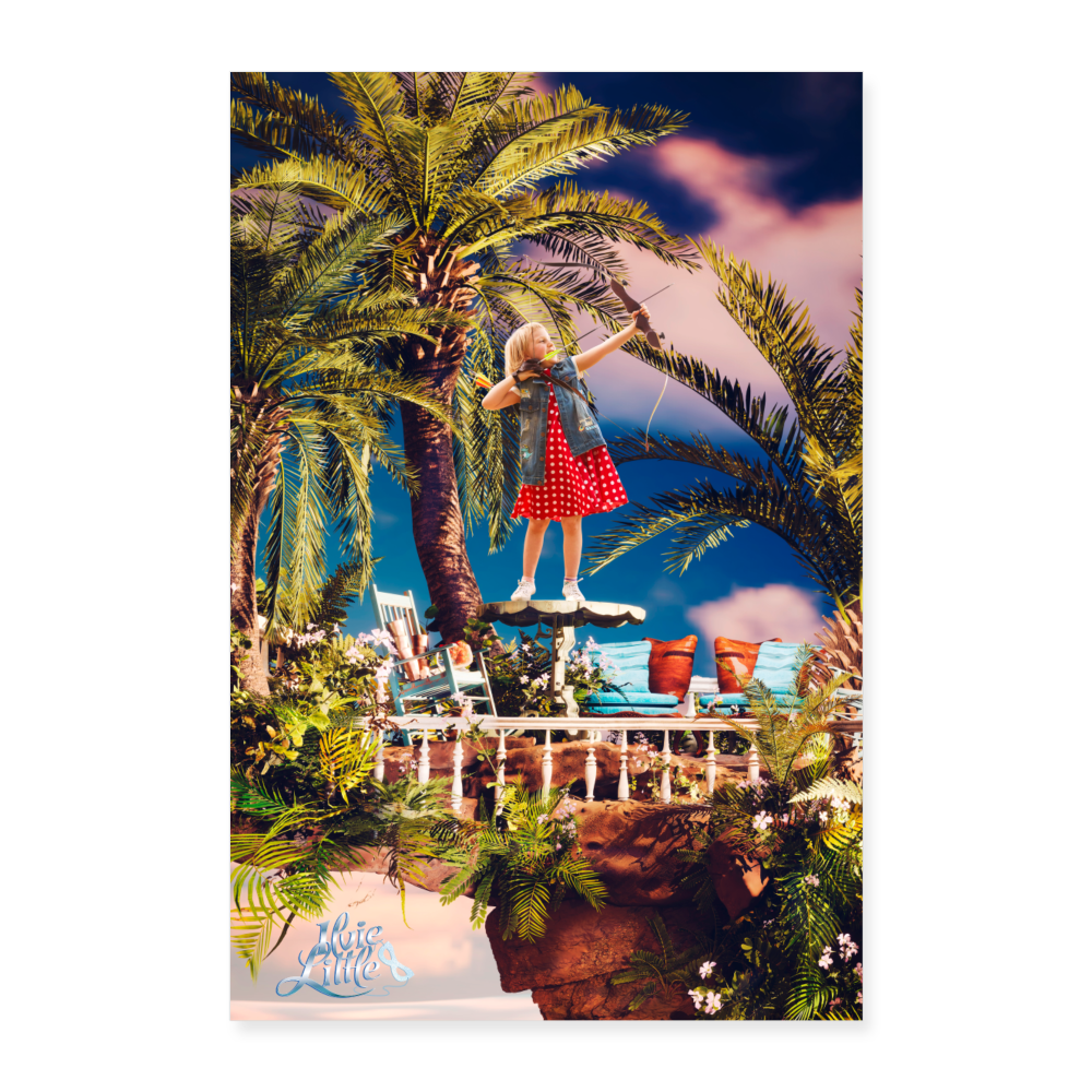 ILVIE LITTLE POSTER II Cynthia II 40x60 cm - white