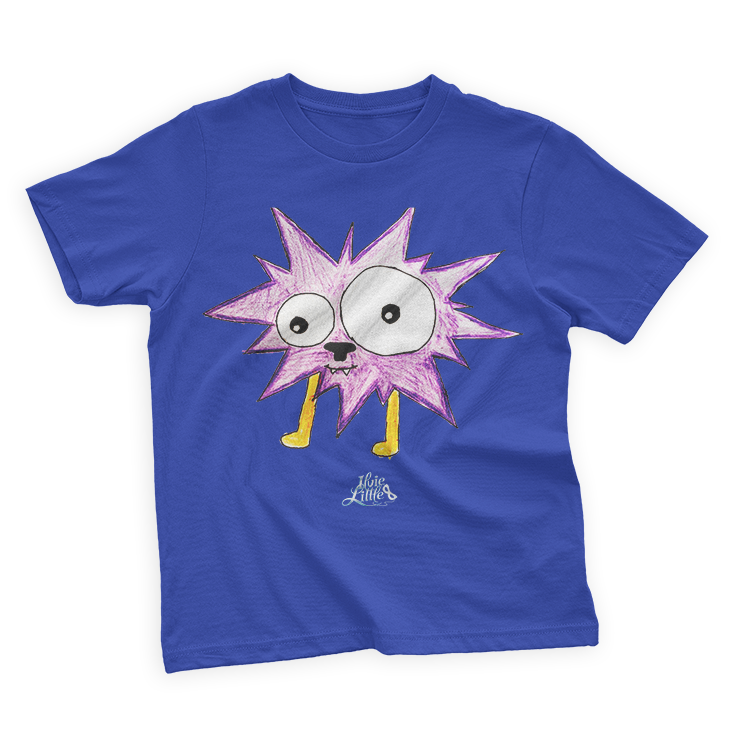 ILVIE LITTLE - MONSTER SHIRT VIOLETTA - Königsblau / 98/104